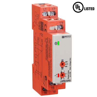 Phase Failure, Phase Sequence  Under & Over Voltage, Restart Delay - LXPRC/S/RD 